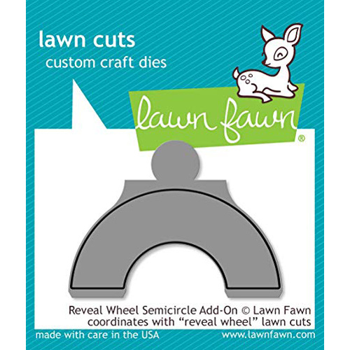 Lawn Fawn  Reveal Wheel Semicircle Add-On Die