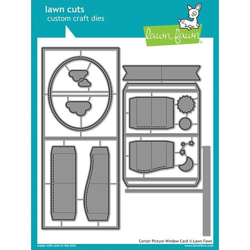 Lawn Fawn Lawn Cuts Die Centre Picture Window Card