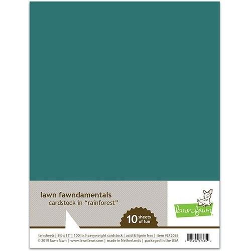 Lawn Fawndamentals Cardstock - Rainforest