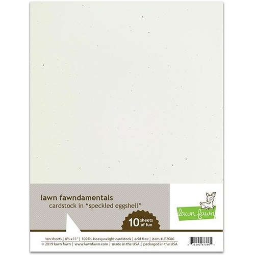 Lawn Fawndamentals Cardstock - Speckled Egg