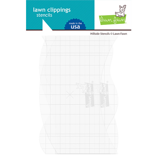 Lawn Fawn Stencil Hillside