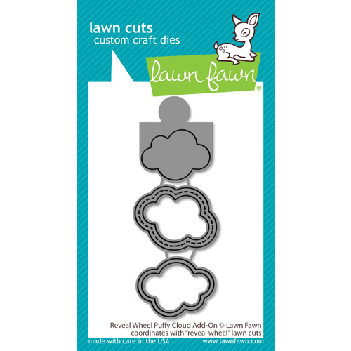 Lawn Fawn Lawn Cuts Die Reveal Wheel Puffy Cloud Add-on