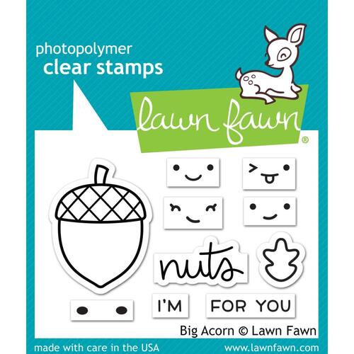 Lawn Fawn Big Acorn Stamp