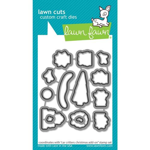 Lawn Fawn Lawn Cuts Die Car Critters Christmas Add-On