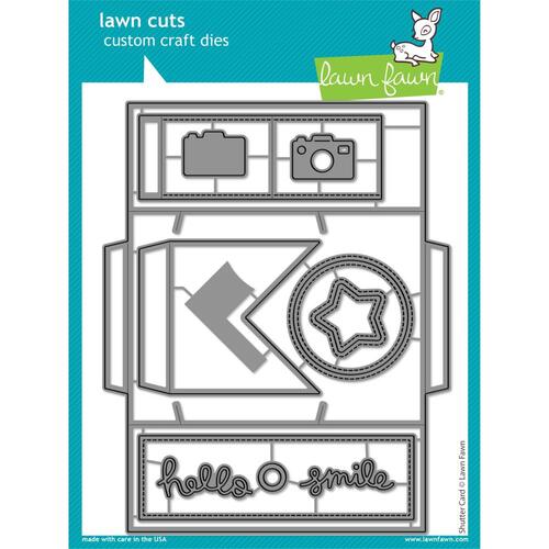 Lawn Fawn Lawn Cuts Die Shutter Card