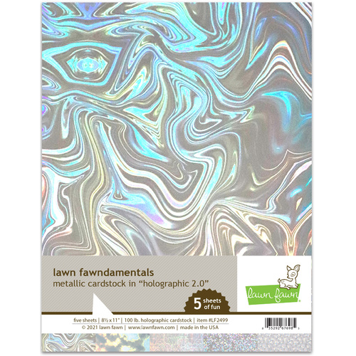 Lawn Fawn Holographic 2.0 Metallic Cardstock