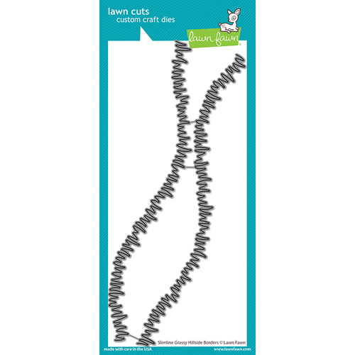 Lawn Fawn Slimline Grassy Hillside Borders Lawn Cuts Die