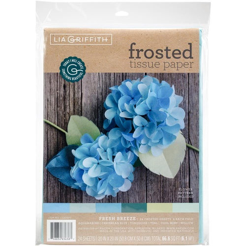 Lia Griffith 20" Frosted Tissue Paper Fresh Breeze
