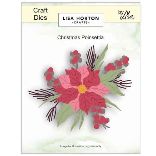 Lisa Horton Christmas Poinsettia Die
