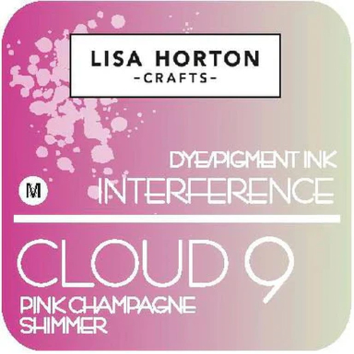 Lisa Horton Cloud 9 Interference Ink Pad - Pink Champagne Shimmer