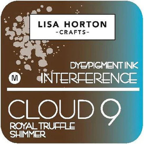 Lisa Horton Cloud 9 Interference Ink Pad - Royal Truffle Shimmer