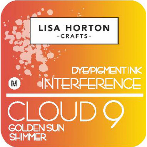 Lisa Horton Cloud 9 Interference Ink Pad - Golden Sun Shimmer