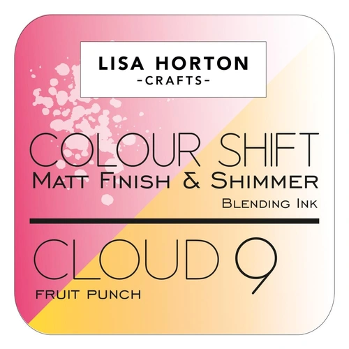 Lisa Horton Cloud 9 Colour Shift Matt Finish & Shimmer Blending Ink Pad - Fruit Punch