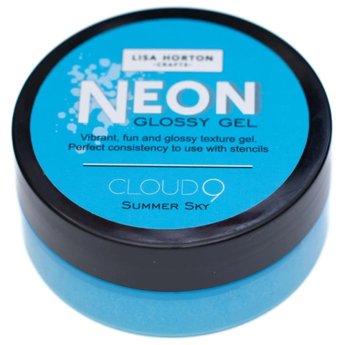 Lisa Horton Neon Glossy Gel - Summer Sky