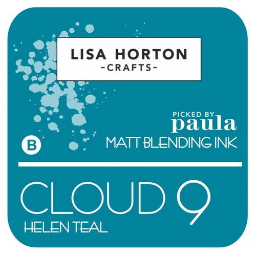 Lisa Horton Cloud 9 Matt Blending Ink Pad - Helen Teal Picked by Paula
