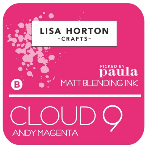 Lisa Horton Cloud 9 Matt Blending Ink Pad - Andy Magenta Picked by Paula