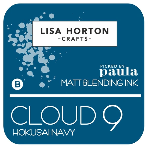 Lisa Horton Cloud 9 Matt Blending Ink Pad - Hokusai Navy Picked by Paula