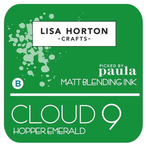 Lisa Horton Cloud 9 Matt Blending Ink Pad - Hopper Emerals Picked by Paula