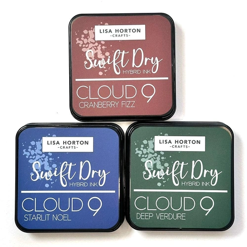 Lisa Horton Cloud 9 Swift Dry Hybrid Ink Set - Festive 2025