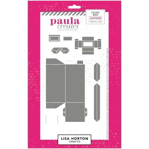 Paula Creates Filing Box Die