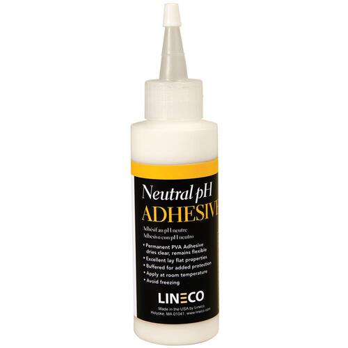 Lineco White Neutral pH Adhesive 4oz