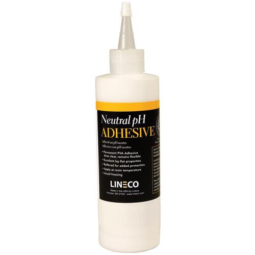 Lineco White Neutral pH Adhesive 8oz