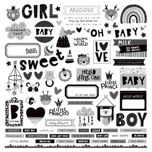 PhotoPlay Little One 12" Sticker Sheet