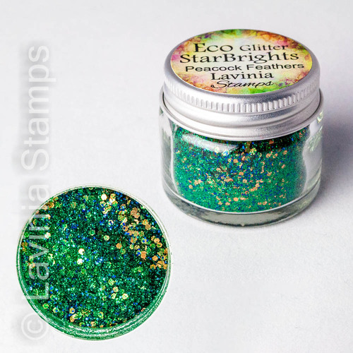Lavinia Peacock Feathers StarBrights Eco Glitter