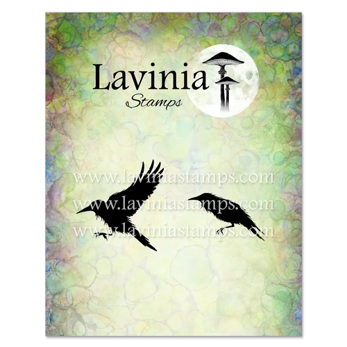 Lavinia Poe & Noctis Stamp from the Midnight Coven Collection
