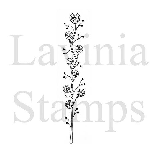 Lavinia Zen Rose Stamp