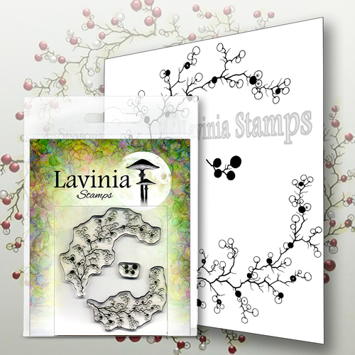 Lavinia Berry Wreath with Mini Berries Stamp
