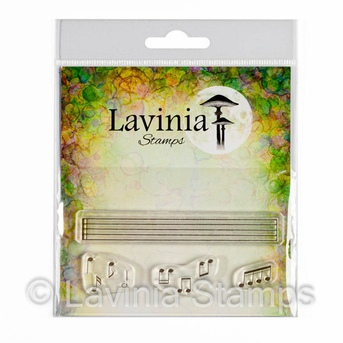 Lavinia Musical Notes (Small) Stamp