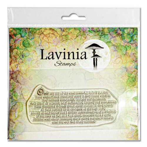 Lavinia Wise Owl Stamp