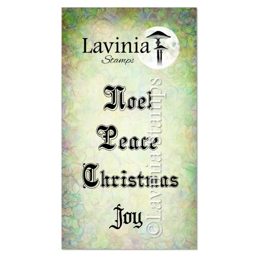 Lavinia Seasonal Words Stamp