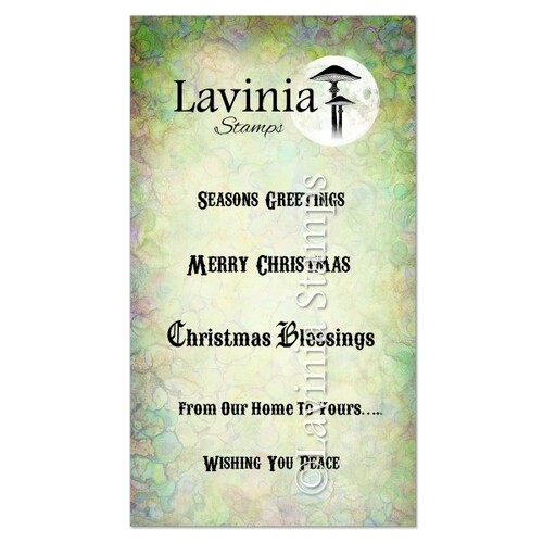Lavinia Christmas Greetings Stamp
