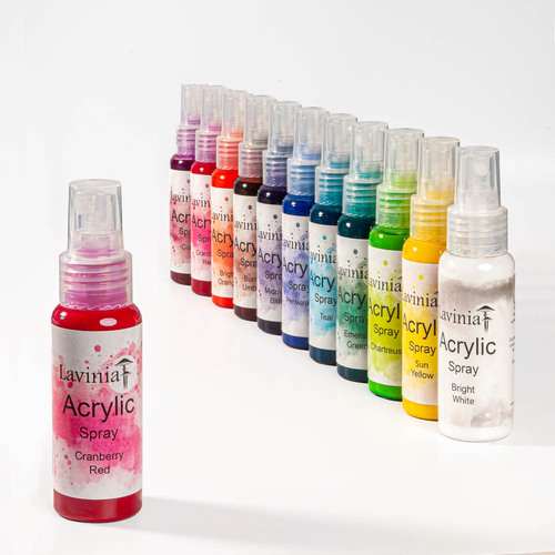 Lavinia Cranberry Red Acrylic Spray