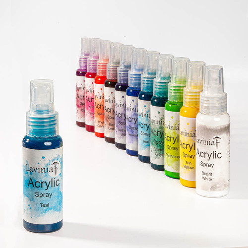 Lavinia Teal Acrylic Spray