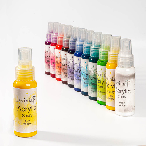 Lavinia Sun Yellow Acrylic Spray