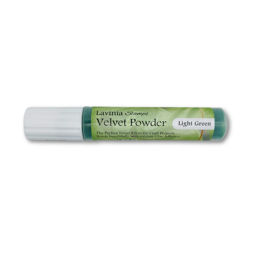 Lavinia Velvet Powder - Light Green