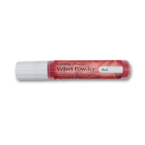 Lavinia Velvet Powder - Red