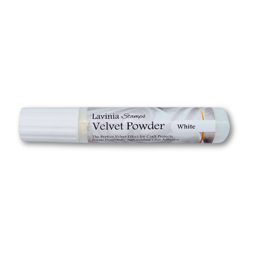 Lavinia Velvet Powder - White