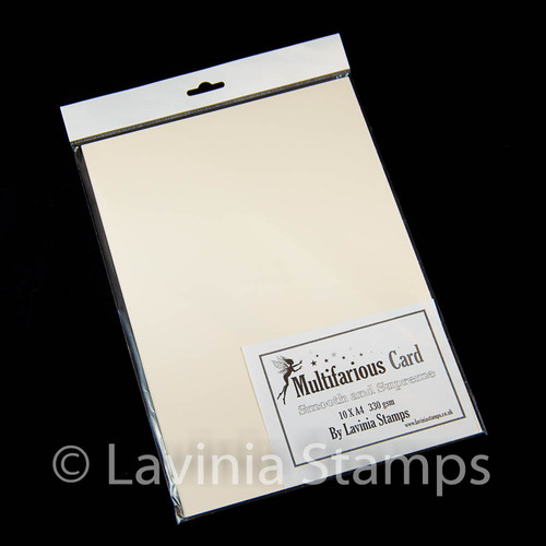 Lavinia A4 Cream Multifarious Cardstock 10pk