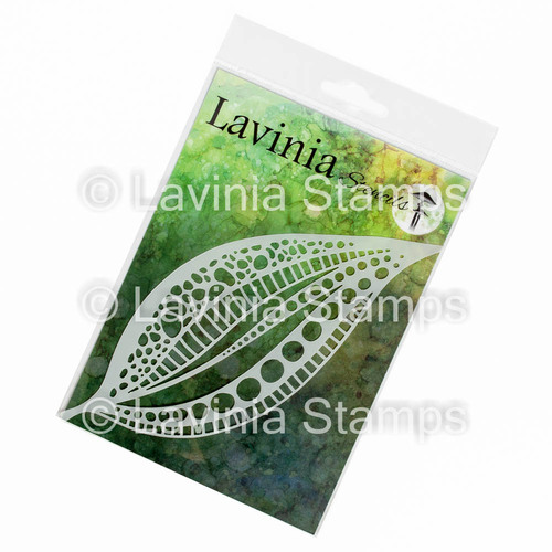 Lavinia Tall Leaf Mask Stencil
