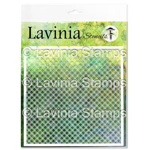 Lavinia Waffle Stencil