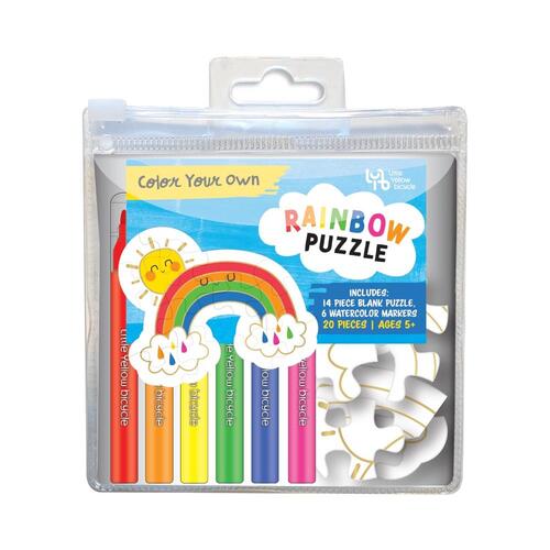 Little Yellow Bicycle Rainbow Puzzle Mini Kit