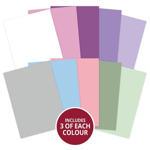 Hunkydory Violet Delights Matt-tastic A4 Cardstock Selection