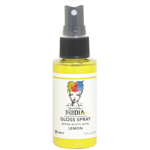 Dina Wakley MEdia Lemon Gloss Spray