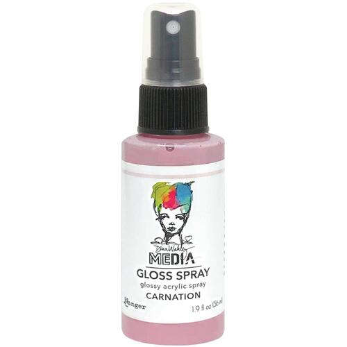 Dina Wakley MEdia Carnation Gloss Spray 