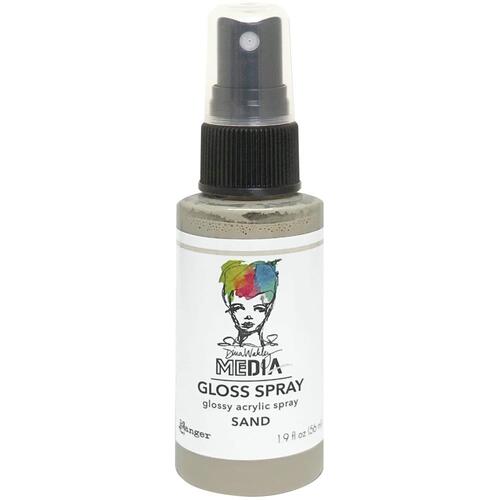 Dina Wakley MEdia Sand Gloss Spray 