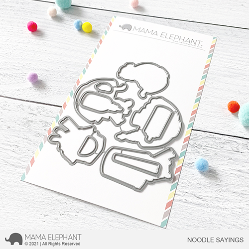 Mama Elephant Oodles of Noodles Creative Cuts Die